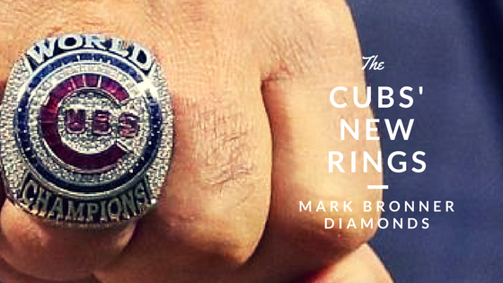 mark bronner diamonds the cubs new rings
