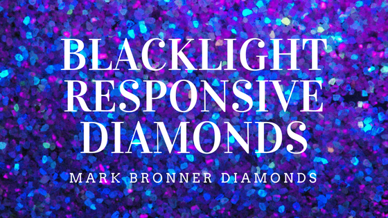 Blacklight Responsive Diamonds